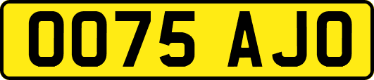 OO75AJO