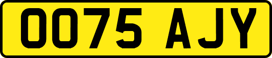 OO75AJY