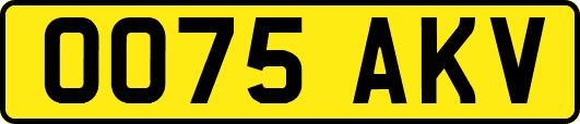 OO75AKV