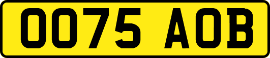 OO75AOB