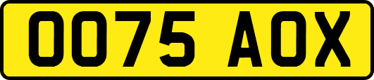 OO75AOX