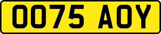 OO75AOY