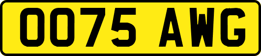 OO75AWG