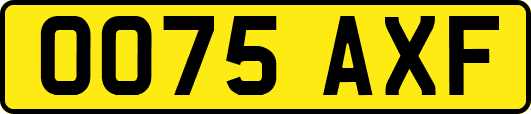 OO75AXF