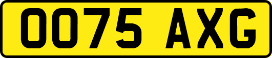 OO75AXG