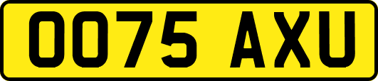 OO75AXU