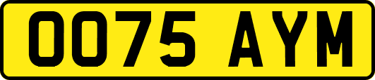 OO75AYM