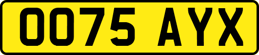 OO75AYX
