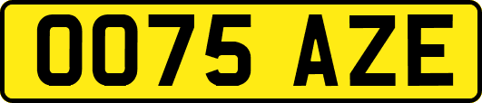 OO75AZE