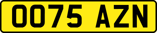OO75AZN