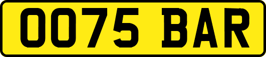 OO75BAR