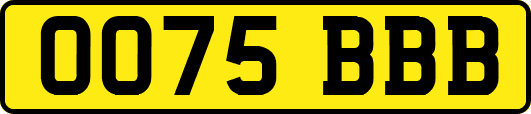 OO75BBB