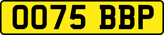 OO75BBP