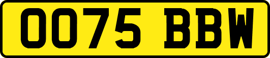 OO75BBW