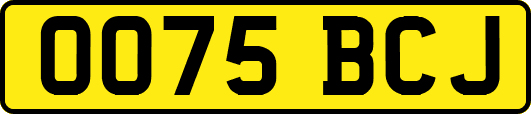 OO75BCJ
