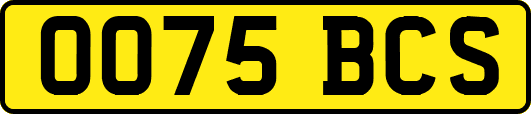 OO75BCS