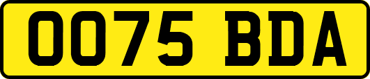 OO75BDA