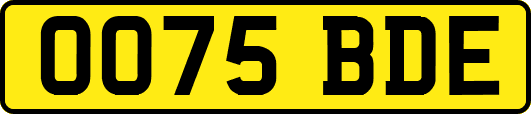 OO75BDE