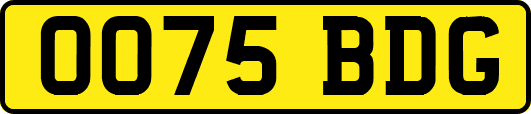 OO75BDG