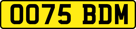 OO75BDM