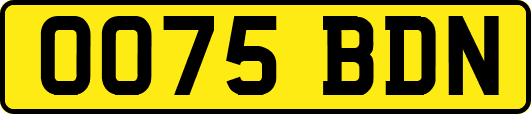 OO75BDN