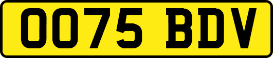OO75BDV
