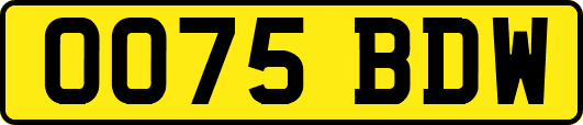 OO75BDW