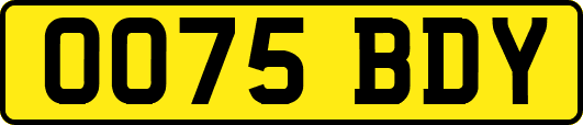 OO75BDY