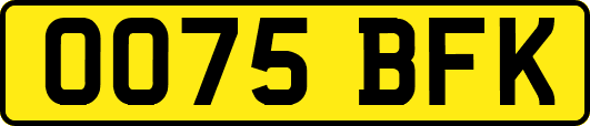 OO75BFK