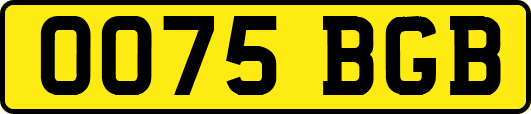 OO75BGB