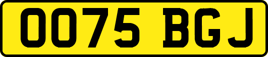 OO75BGJ