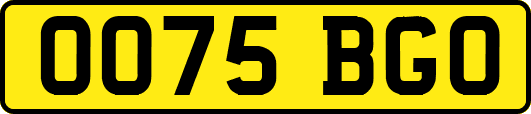 OO75BGO