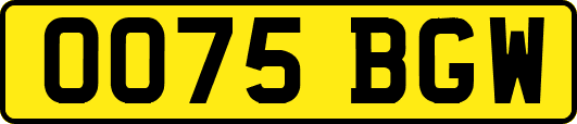 OO75BGW