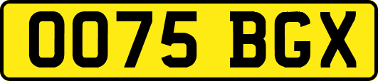 OO75BGX