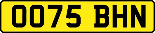 OO75BHN
