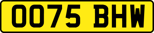OO75BHW