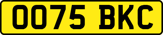 OO75BKC