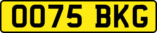 OO75BKG