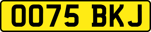 OO75BKJ
