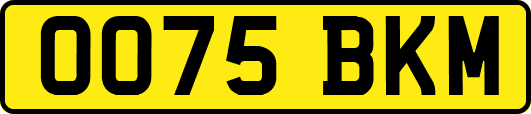 OO75BKM