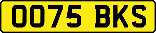 OO75BKS
