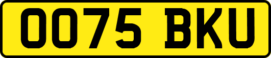 OO75BKU