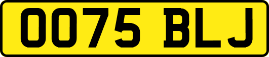 OO75BLJ