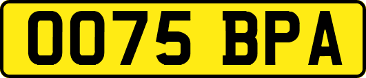 OO75BPA