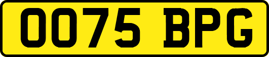 OO75BPG