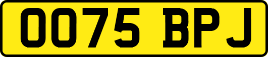 OO75BPJ