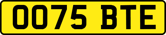 OO75BTE