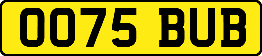 OO75BUB