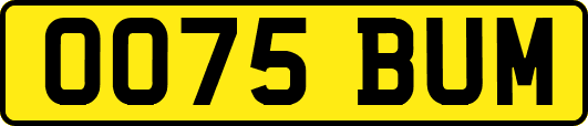 OO75BUM