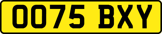 OO75BXY